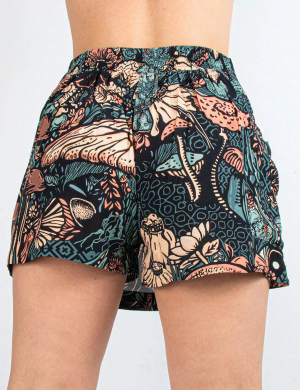 Falda Short Jardín de los Dioses multicolor Mujer