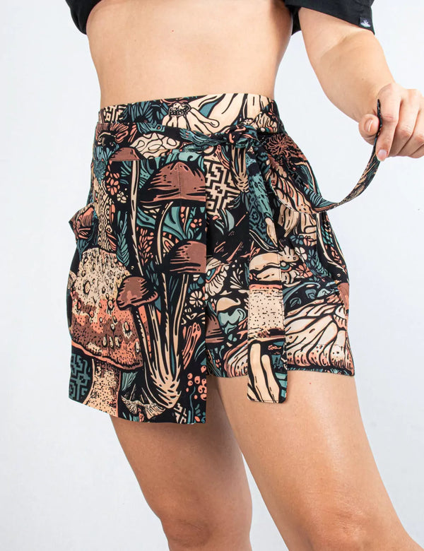 Falda Short Jardín de los Dioses multicolor Mujer