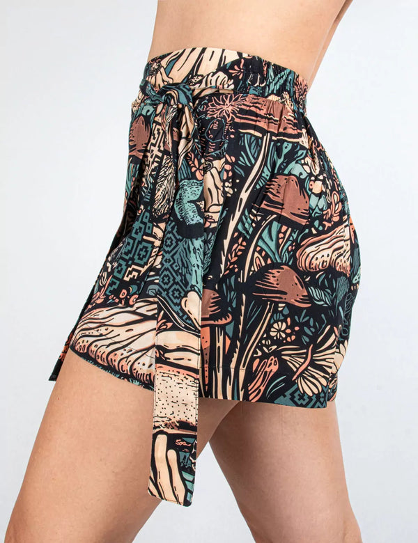 Falda Short Jardín de los Dioses multicolor Mujer
