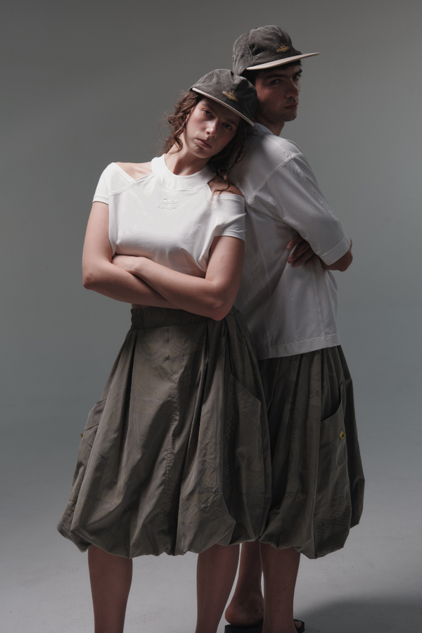 Falda Bombacha Ser Oliva Hombre / Unisex