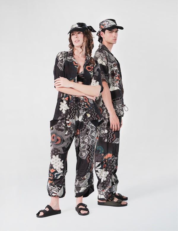 Pantalon Loose Fit Amapola Multicolor Mujer