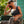 Pantalón Cargo militar multicolor Mujer