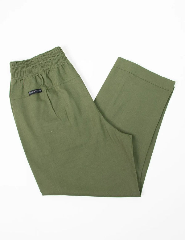 Pantalón Chino Bambú verde pino Hombre