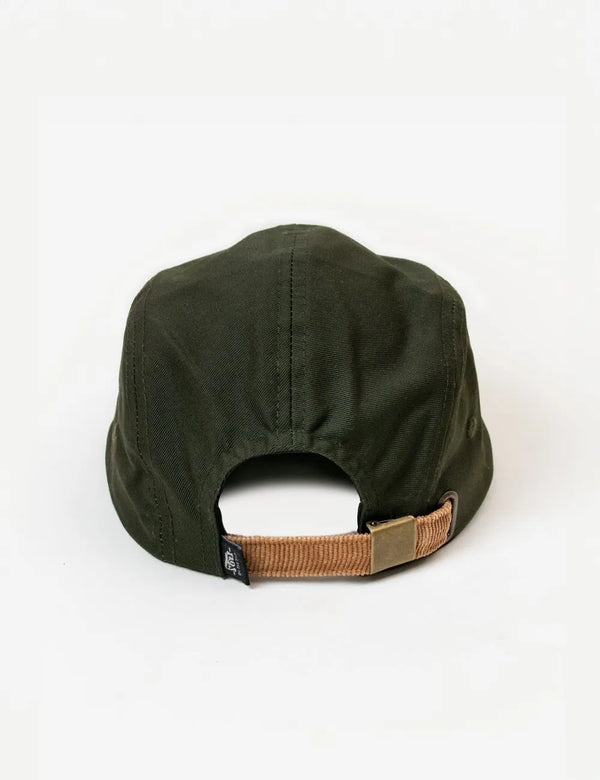 Rider Hat Verde + Cafe Unisex Talla