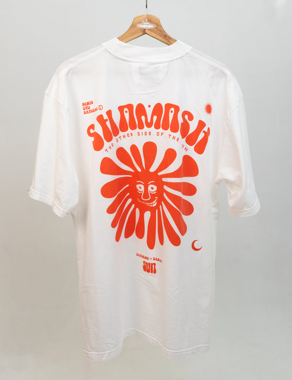 Camiseta Oversize Shamash crudo Unisex