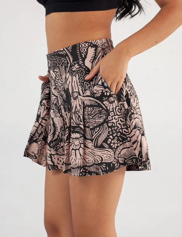 Short Prenses Set Landsky coral Mujer