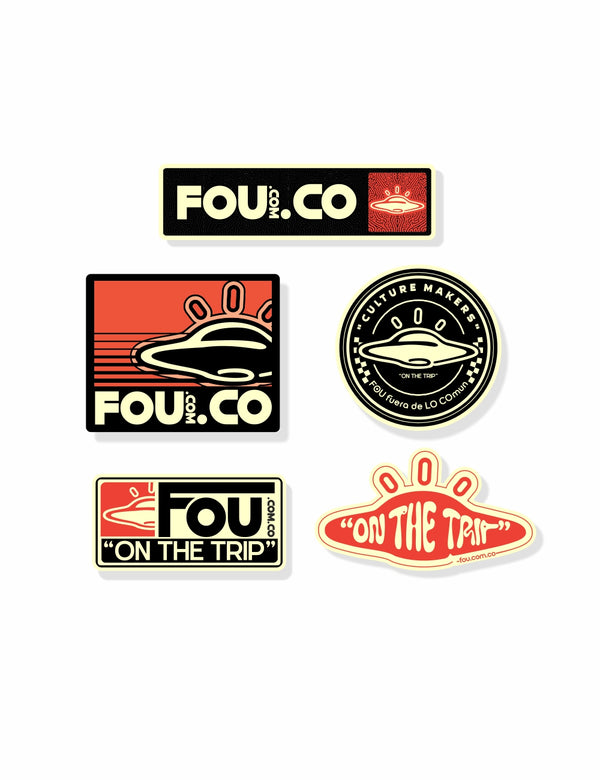 Pack Sticker X 5 Unidades de FOU