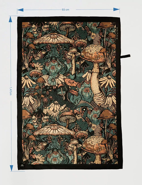 Toalla Viajera Microfibra 93 x 1.43 Mushroom