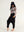 Crop Top Largo Mesh Manga Larga Butterfly verde militar Mujer