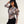 Crop Top Largo Mesh Manga Larga Butterfly verde militar Mujer