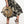 Vestido Semi Ajustada Savia negro + crudo Mujer