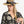 Vestido Semi Ajustada Savia negro + crudo Mujer